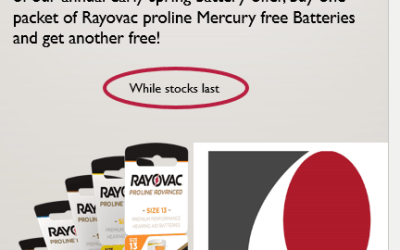 February Battery Offer- Buy one packet and get another free